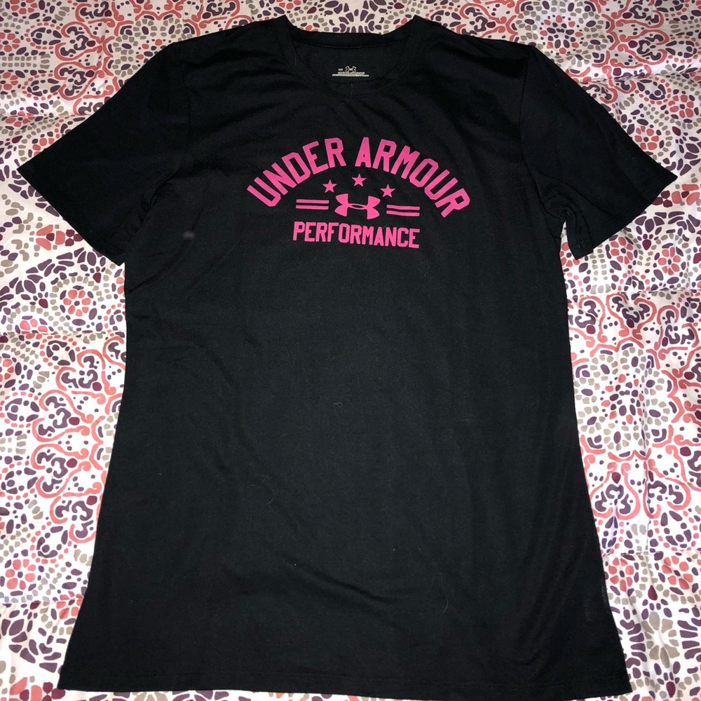 Under Armour t shirt black heat gear